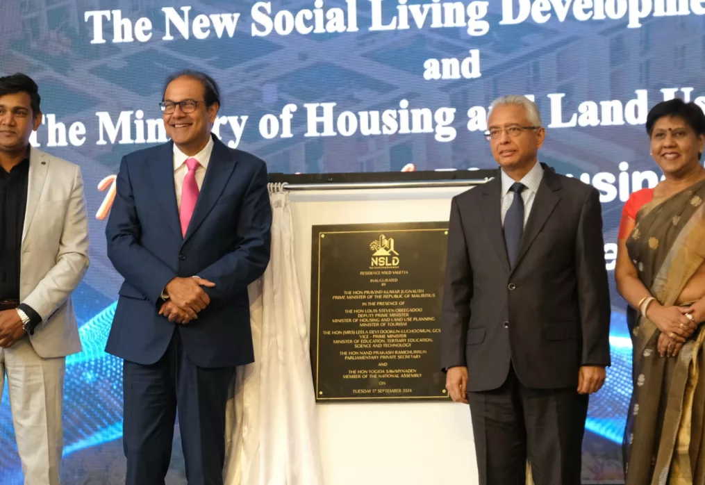 Inauguration des 76 unités de logement à la Résidence Valetta